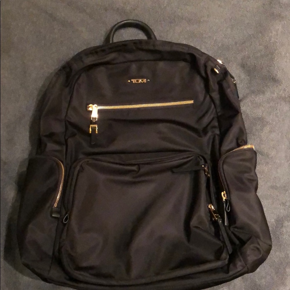 Tumi Carson backpack black/gold